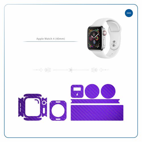 Apple_Watch 4 (40mm)_Purple_Fiber_2